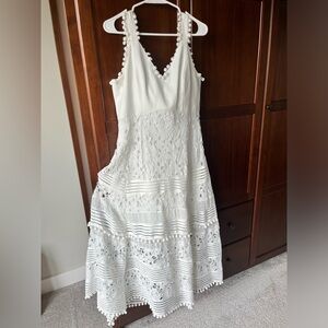 Boston Proper White Sundress